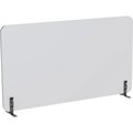Lorell Privacy Panel, Acoustic, f/Dbl Sit-Stand, 47.2"x0.79"x23.6", LGY LLR25961